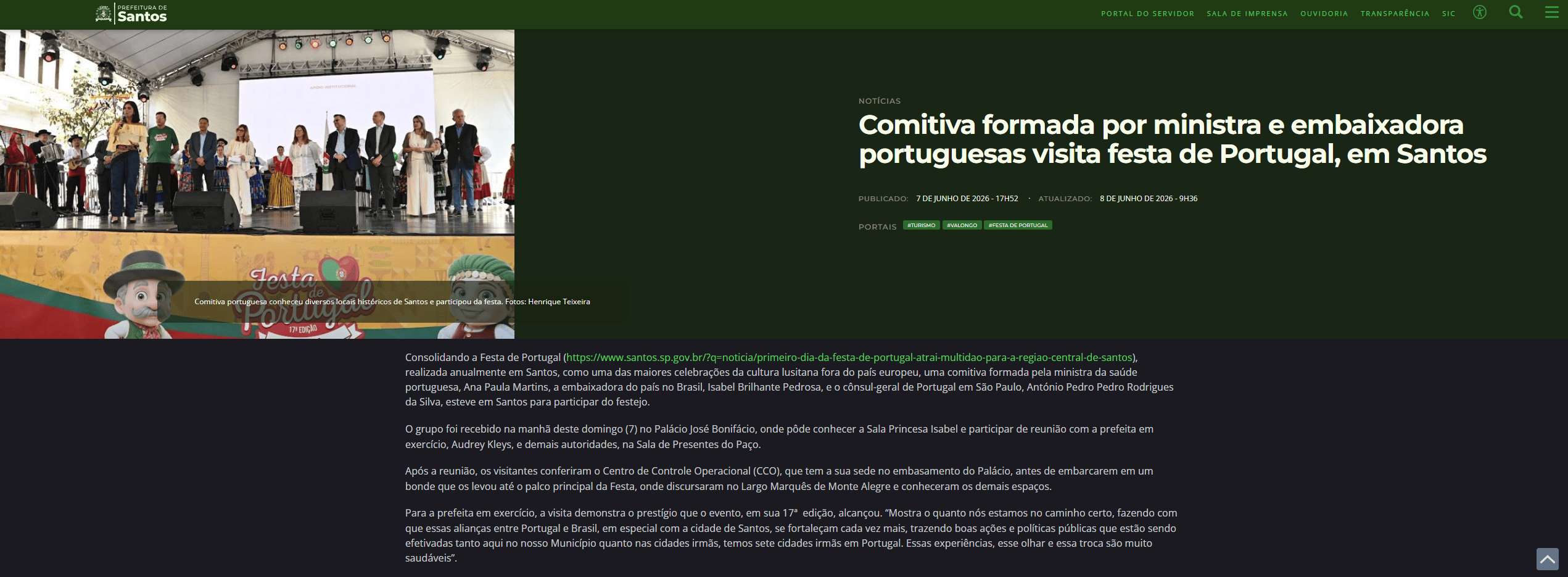 Festa de Portugal 2026